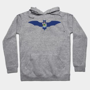 Maine Bat Flag Hoodie